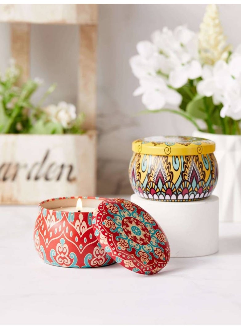 Ramadan Box + 4 Gifts (Tomtom Doll + 13cm Black Lantern + Scented Scented Candle + Bottle with Straw for Drinks) - Image 4